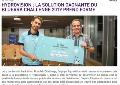 Aquaspy: plateforme de simulation de la qualité de l’eau potable