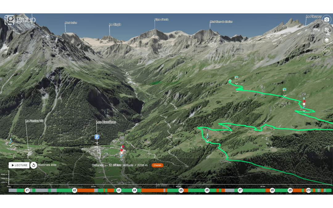 Vos parcours sportifs en 3D grâce aux ressources “Open”