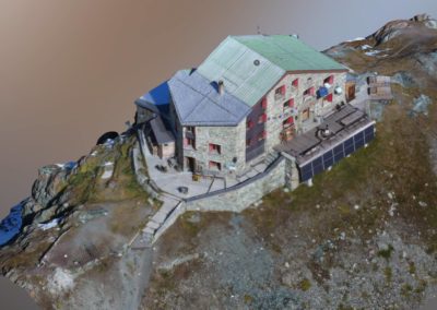 Cabane des Dix  Relevés drone