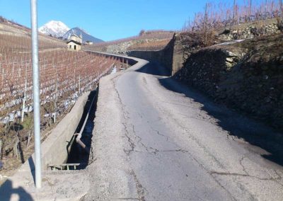 Projet routier de la route de Bourg