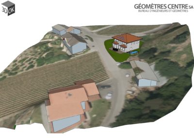 Maquette 3D pour dossier d’enquête